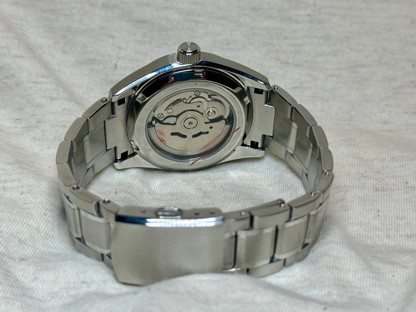 40mm Grand Black Dial automatic NH35 watch