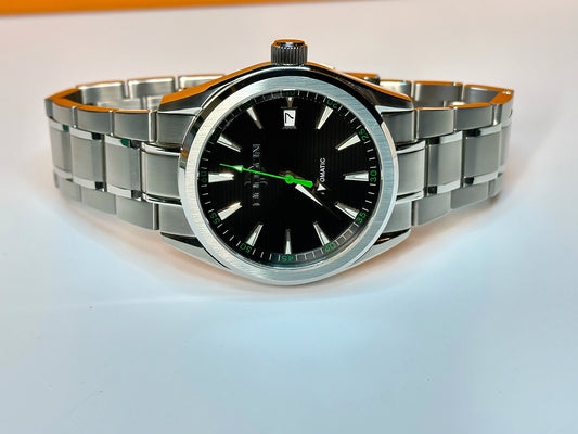 40mm Grand Black Dial automatic NH35 watch