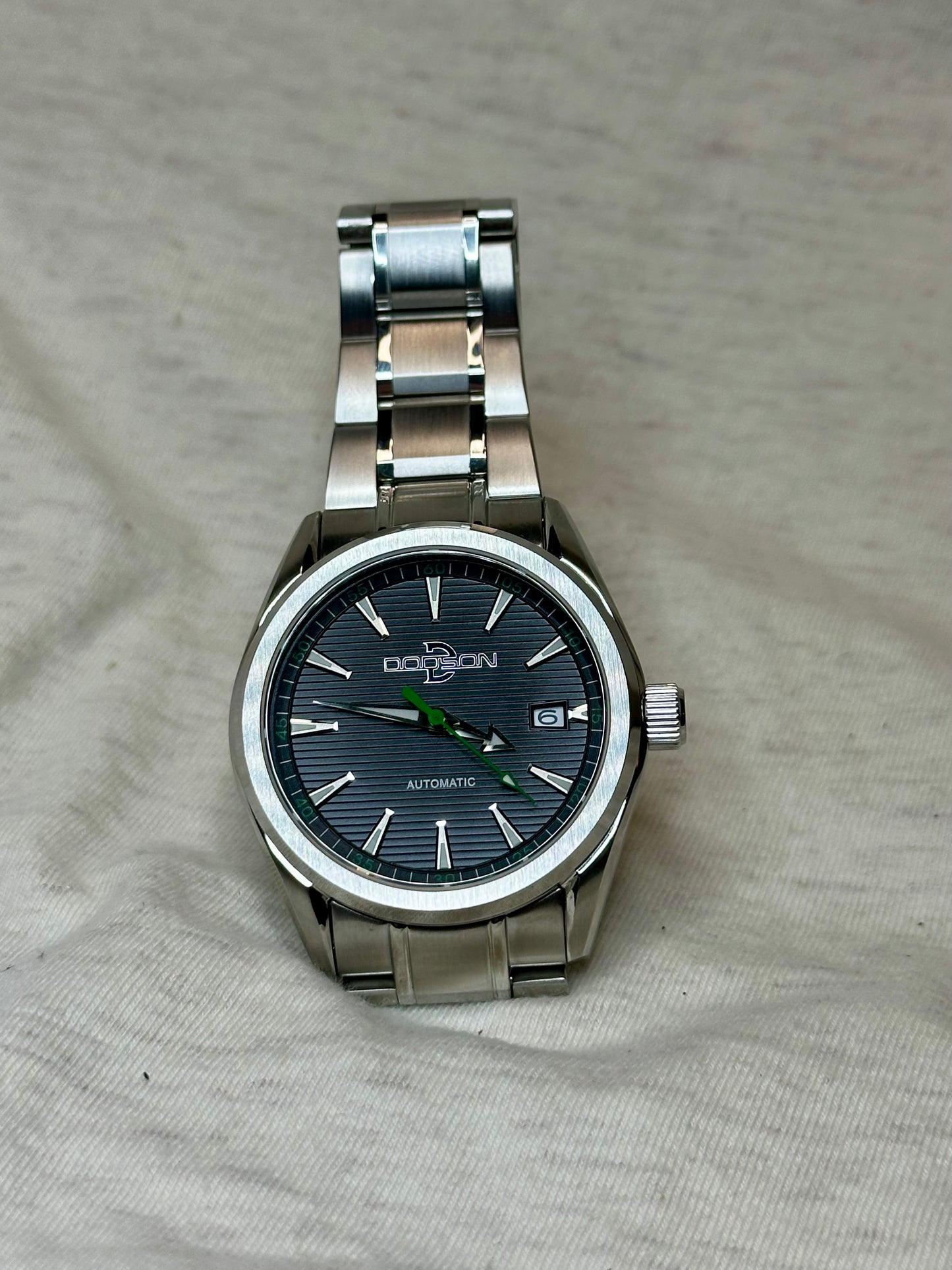 40mm Grand Black Dial automatic NH35 watch