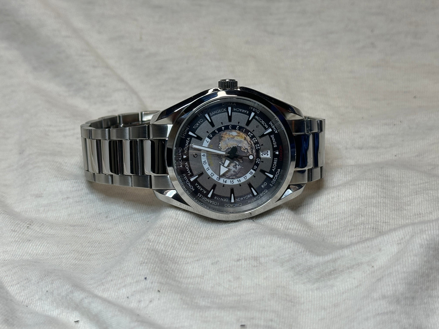 Grey Earth Dial automatic Homage Watch