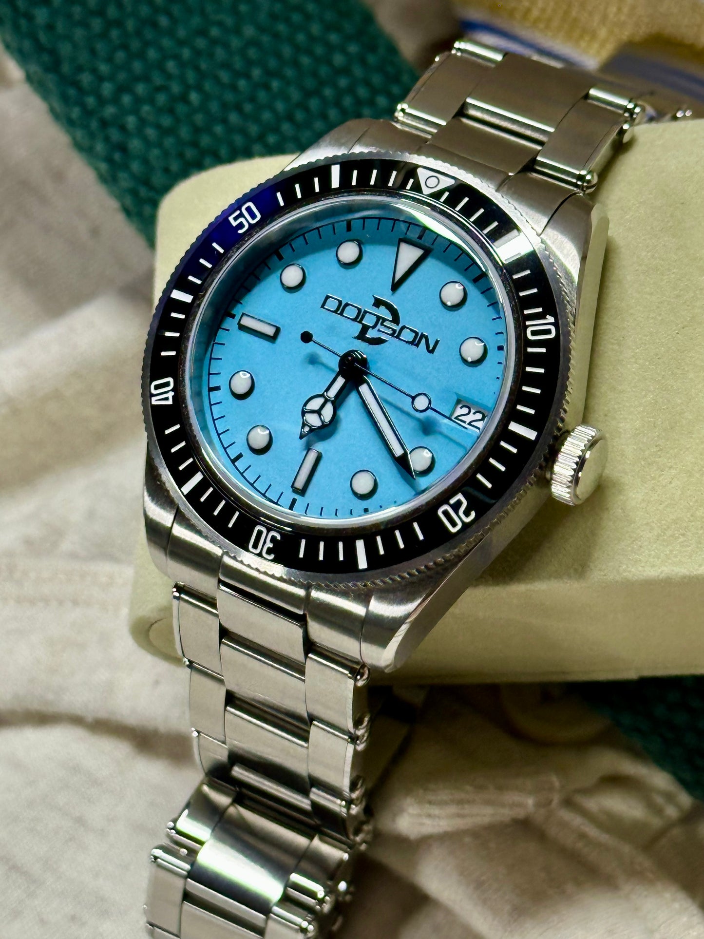 39mm vintage style automatic nh35 submariner Watch