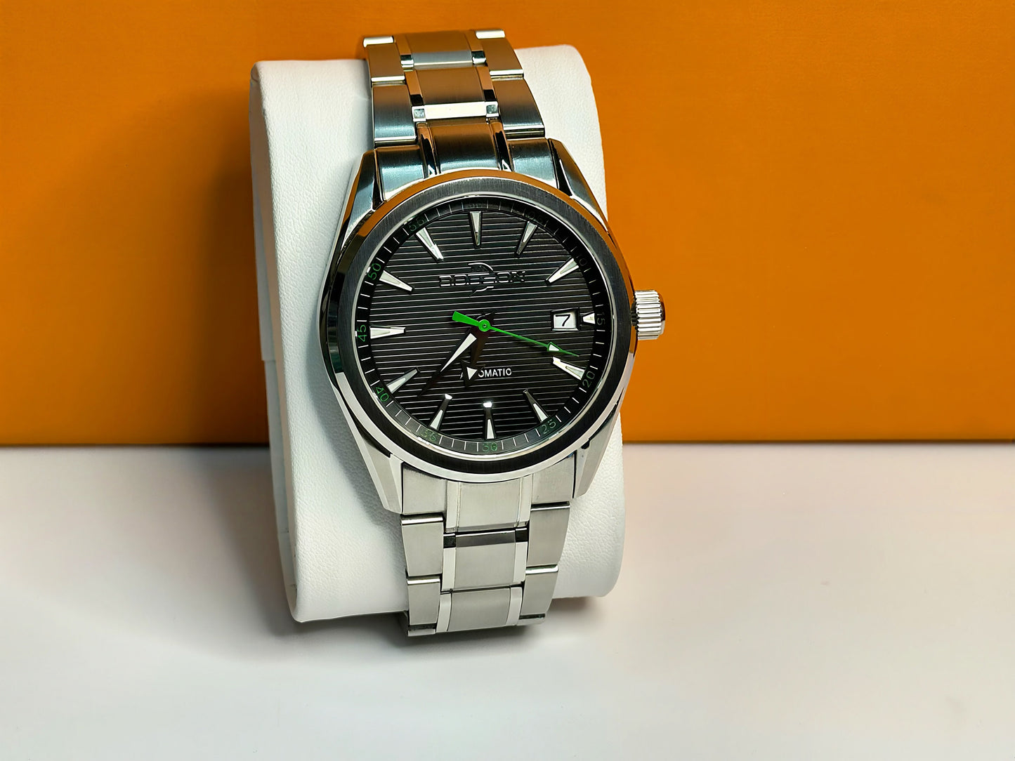 40mm Grand Black Dial automatic NH35 watch