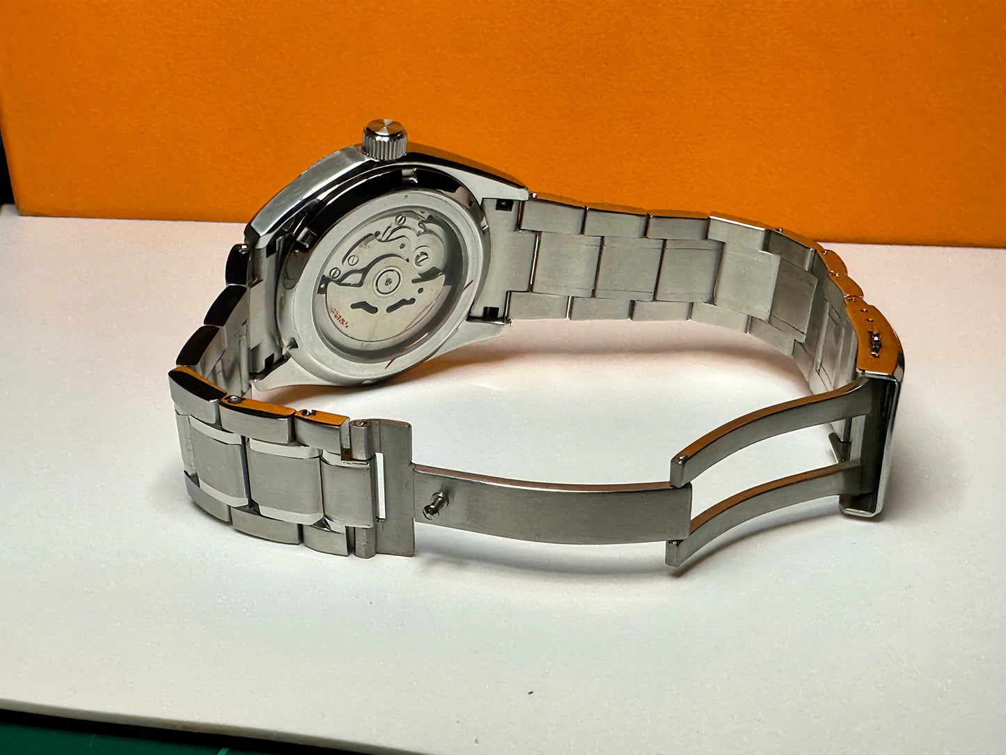 40mm Grand Black Dial automatic NH35 watch