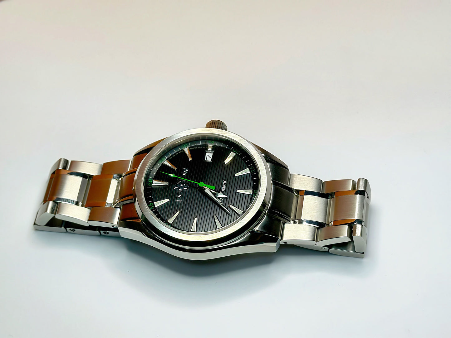 40mm Grand Black Dial automatic NH35 watch