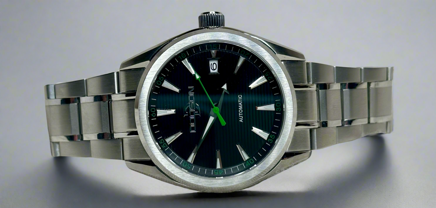 40mm Grand Black Dial automatic NH35 watch