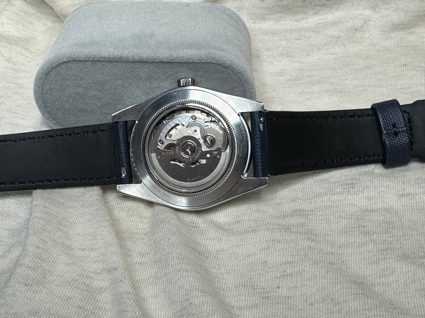 41mm fluted bezel, automatic nh35, Blue dial Date-just on jubilee bracelet