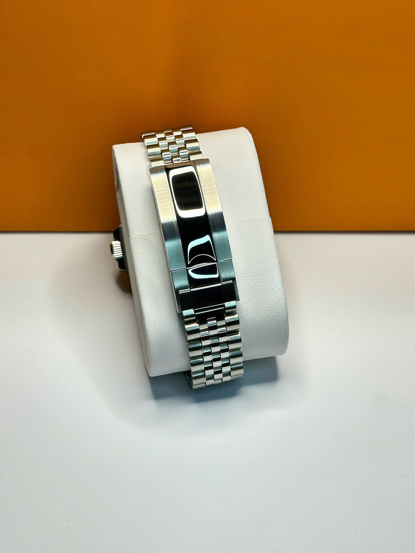 Black dial , GMT watch NH34 on jubilee bracelet