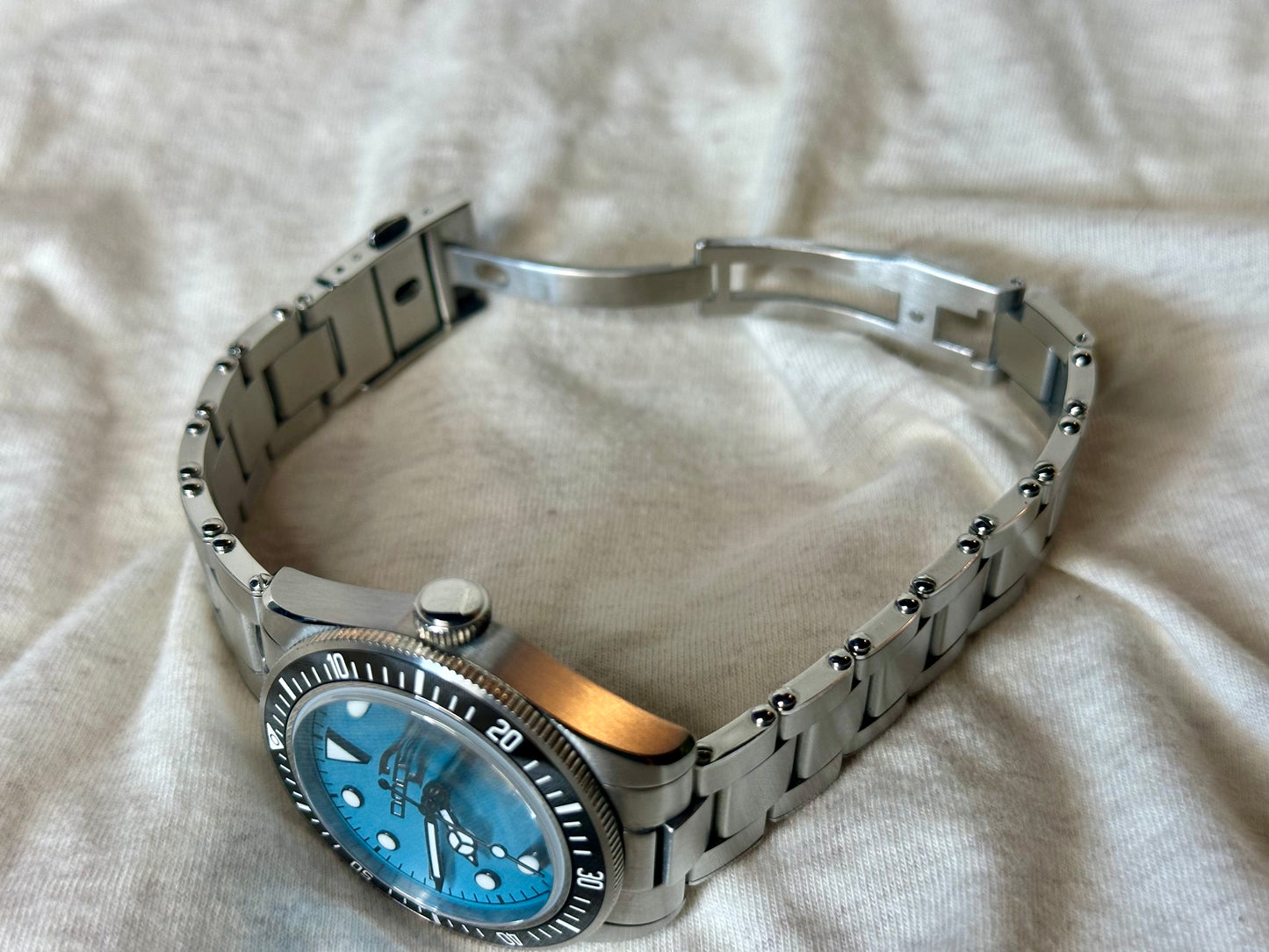 39mm vintage style automatic nh35 submariner Watch